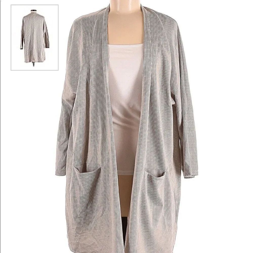 Donni Designer One Size Gray Cardigan